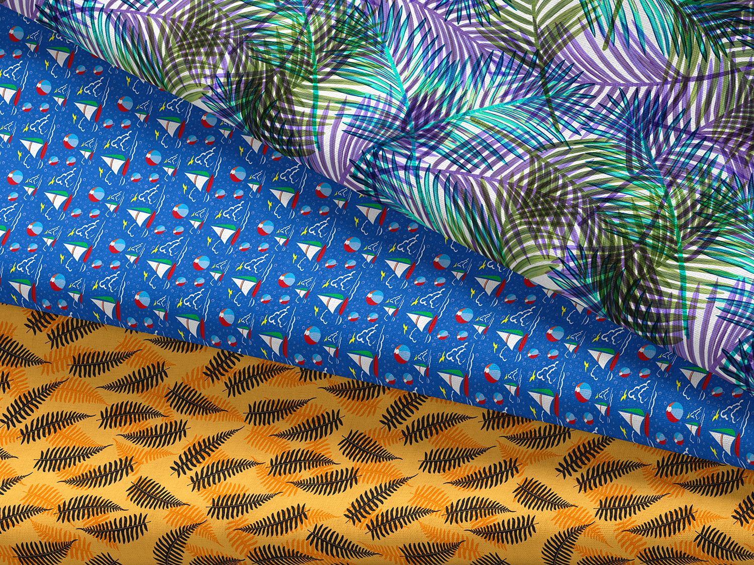 tropical pattern design
