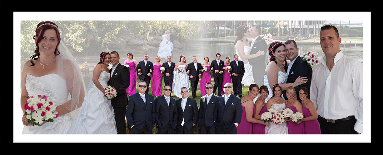 wedding photo collage